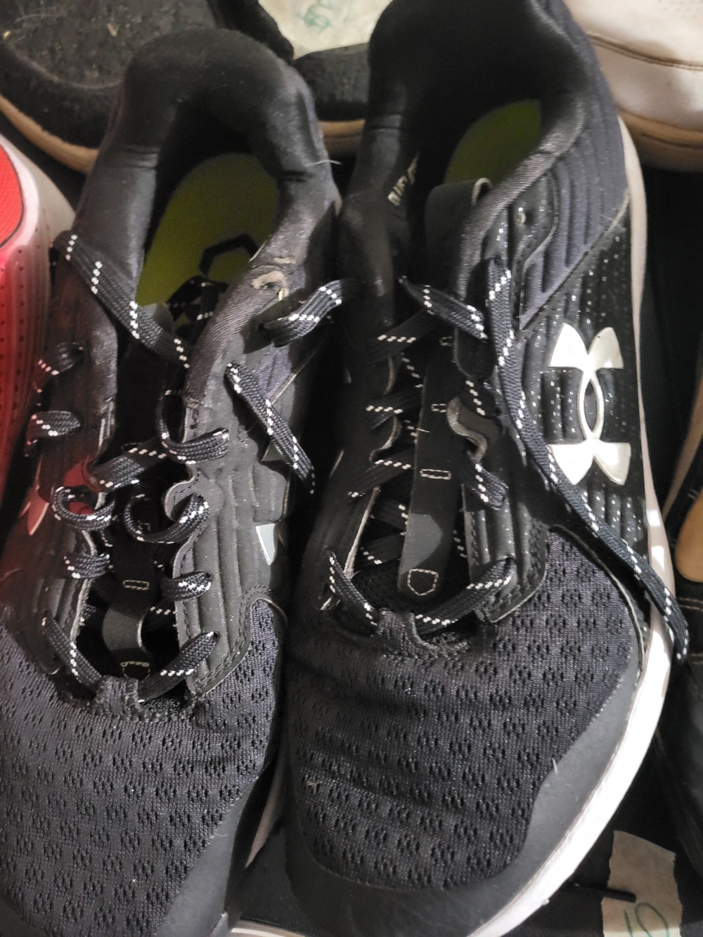 Under Armour Black Turf Shoes